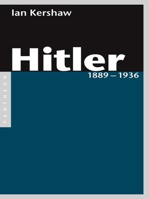 cover image of Hitler 1889 – 1936